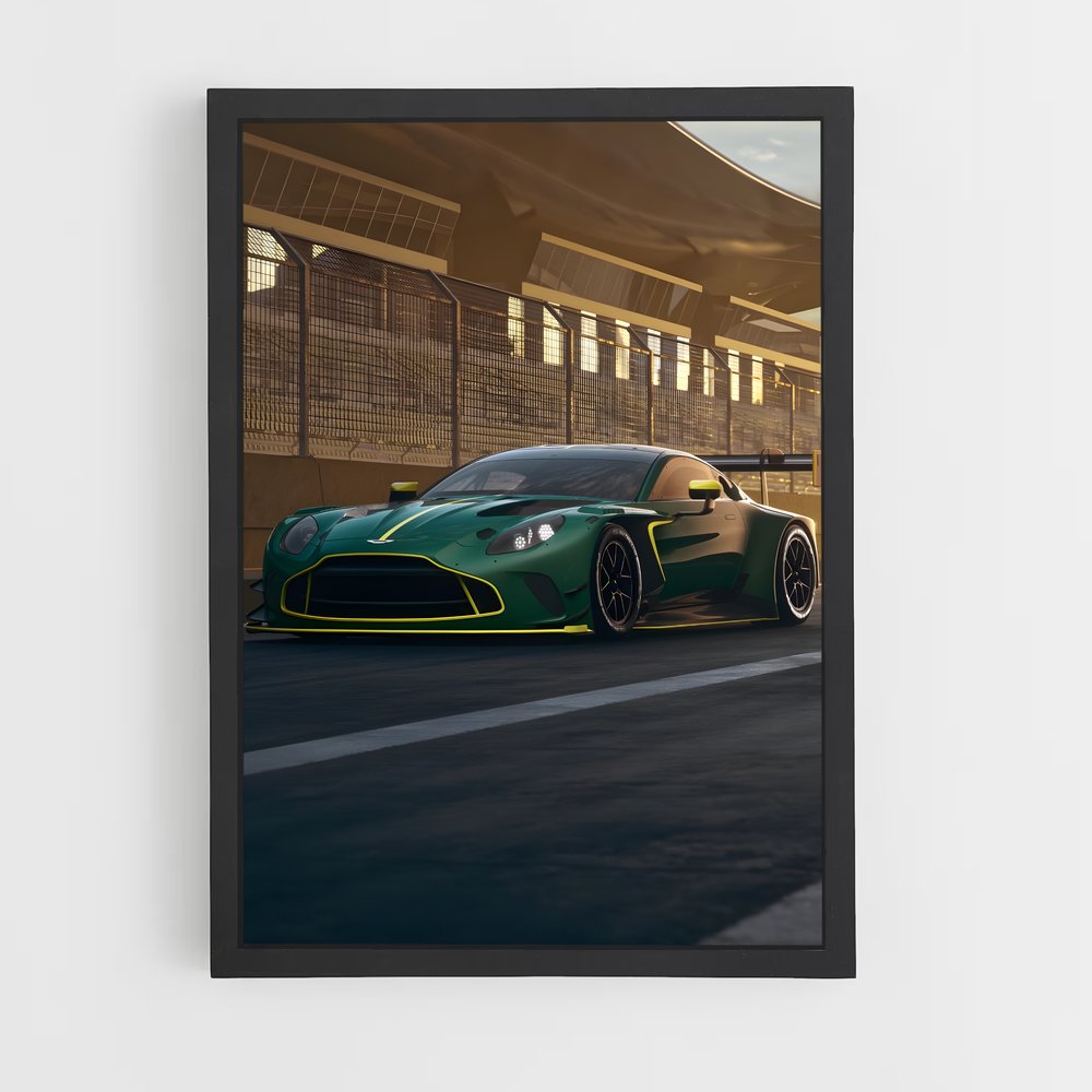 Poster Visionnaire GT3 – affiche Aston Martin (vue 2)